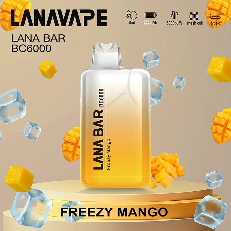 Lana BC 6000 Puffs – Long-Lasting Disposable Vape 6000 Puffs