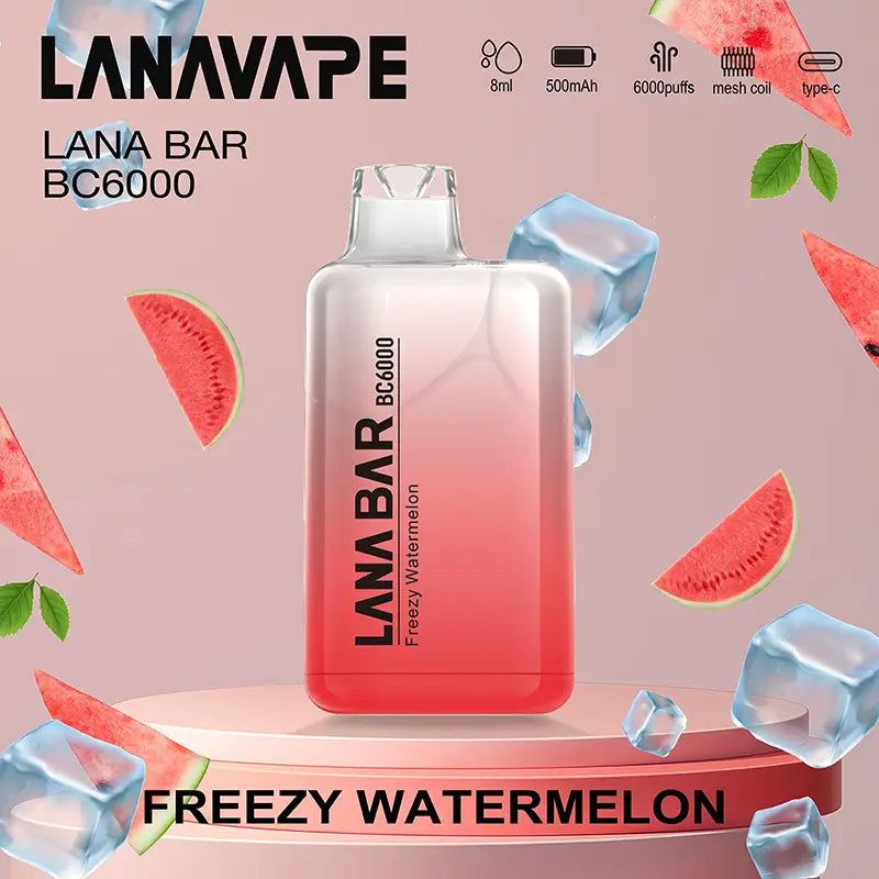 Lana BC 6000 Puffs – Long-Lasting Disposable Vape 6000 Puffs