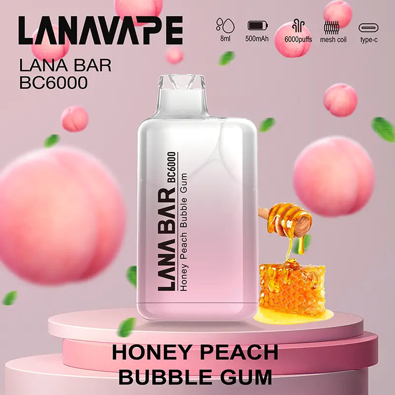 Lana BC 6000 Puffs – Long-Lasting Disposable Vape 6000 Puffs